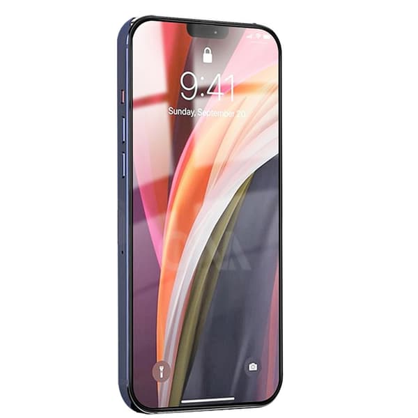 2-PACK Skärmskydd Carbon-fiber 9H 0,3mm iPhone 12