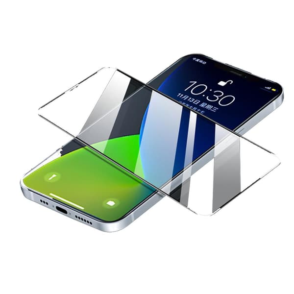 2-PACK Skärmskydd Carbon-fiber 9H 0,3mm iPhone 12