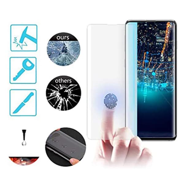 UV Sk�rmskydd 0,3mm Inkl. Appliceringskit Samsung Galaxy S20+