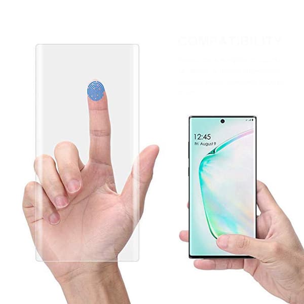 UV Sk�rmskydd 0,3mm Inkl. Appliceringskit Samsung Galaxy S20+