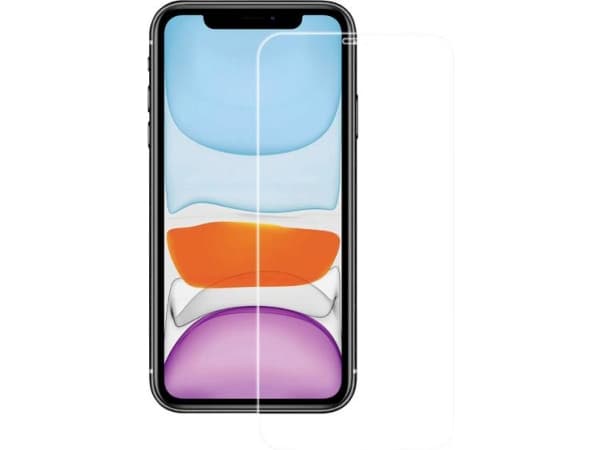 Vivanco - Skjermbeskyttelse for mobiltelefon - 2D - glass - gjennomsiktig - for Apple iPhone 11
