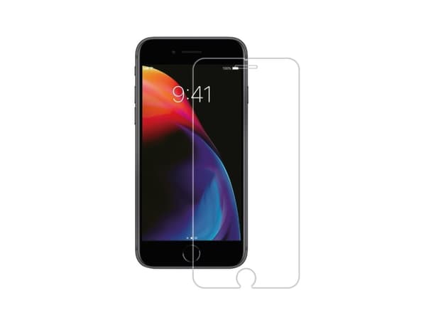 Vivanco SPGLASVVIPHSE, Apple, iPhone SE 2020, Ripebestandig, Sjokkresistent, Gjennomsiktig, 1 stykker