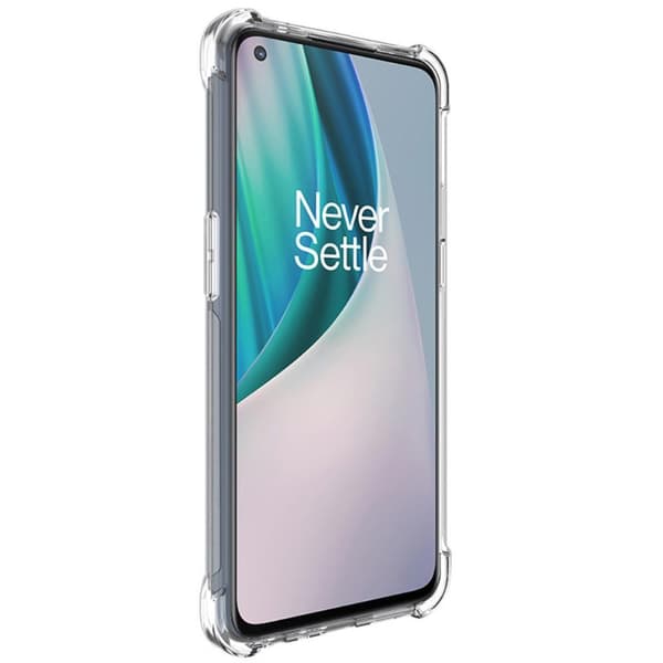 IMAK TPU cover med skærmbeskytter til OnePlus Nord N100 5G