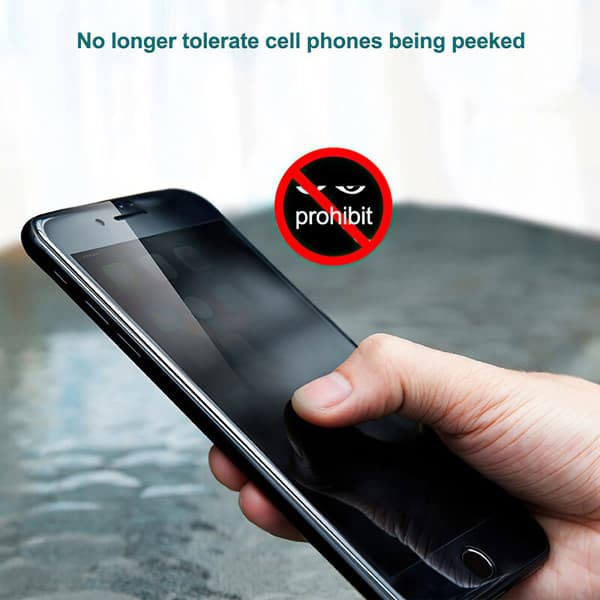 iPhone 6 / 6S - Privacy Temperoitu Näytönsuoja Lasi