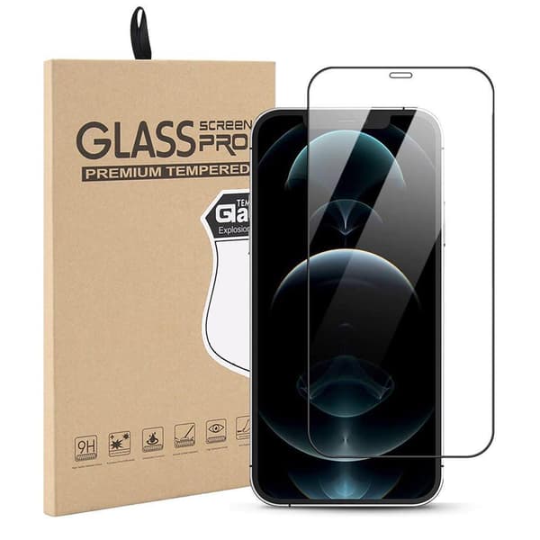 Panssarilasi iPhone 12 Pro Max Suojaa koko näytön