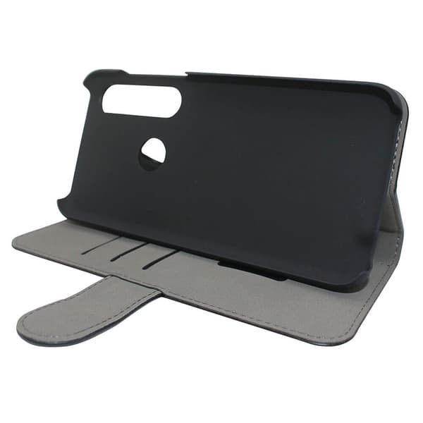 Wallet Motorola G8 Plus Sort