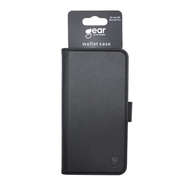 Wallet Motorola G8 Plus Sort