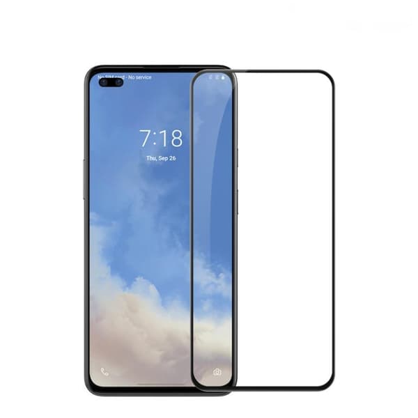 Heltäckande härdat glas / skyddsglas / skärmskydd till Oneplus Nord