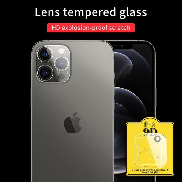 Skyddande härdat glas till Kamera lins till iPhone 12 Pro Max