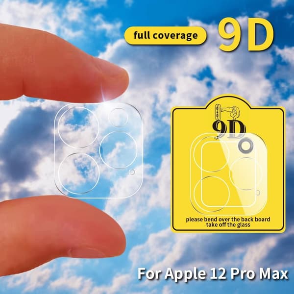 Skyddande härdat glas till Kamera lins till iPhone 12 Pro Max