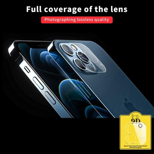 Skyddande härdat glas till Kamera lins till iPhone 12 Pro Max