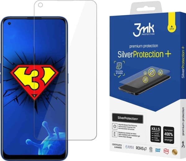 3MK SilverProtection+, Realme 7 Pro, 1 styck