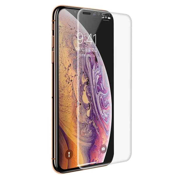 iPhone 12 Pro Max 2-PACK Mjukt Formbart Skärmskydd PET 9H 0,2mm