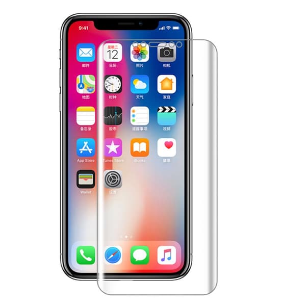 iPhone 12 Pro Max 2-PACK Mjukt Formbart Skärmskydd PET 9H 0,2mm