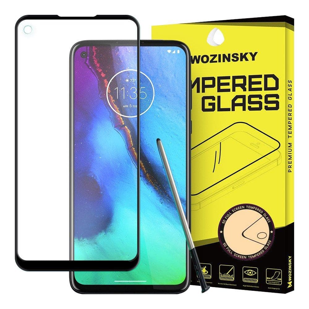 FULL SIZE Moto G Pro / G Stylus PANSERGLAS – SORT