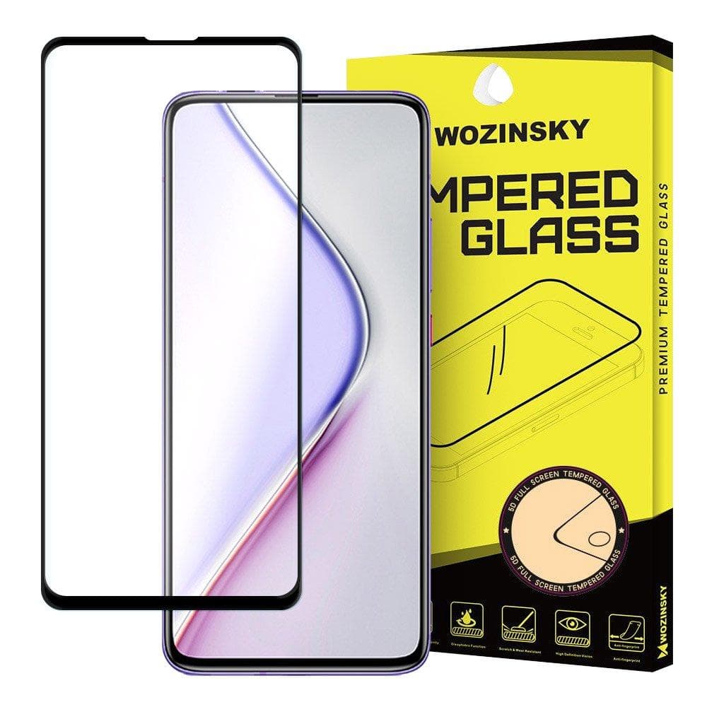 FULL SIZE Xiaomi Poco F2 Pro PANSERGLAS – SORT