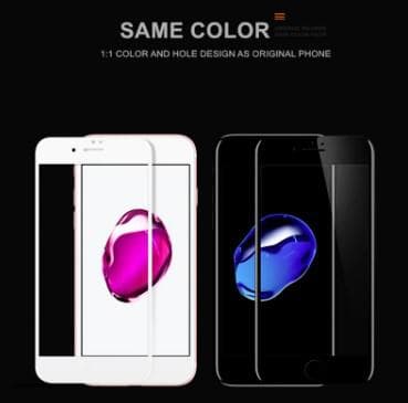 20D Full Cover Härdat Glas för Iphone X/Xs vit Vit