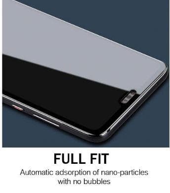 10D HELTÄCKAND Härdat Glas På Huawei P20 lite