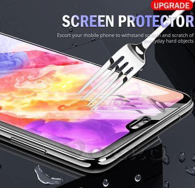 10D HELTÄCKAND Härdat Glas På Huawei P20 lite