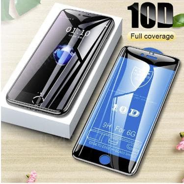 20D  panar glas för iphone 7/8 svart Svart