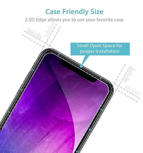 3 st. härdat glas skärmskydd till din Iphone 11 pro,Xs och X