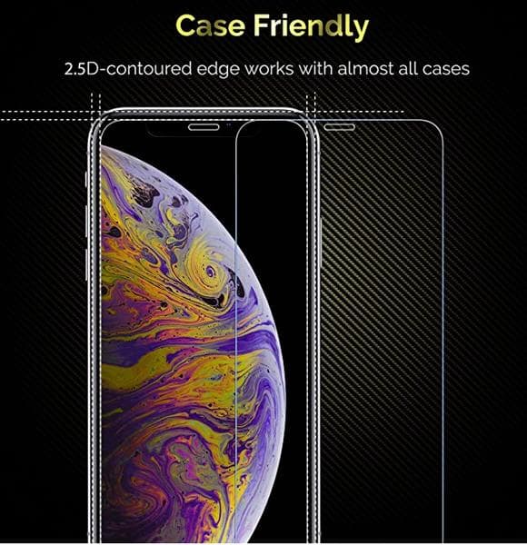 3 st. härdat glas skärmskydd till din Iphone 11 pro,Xs och X