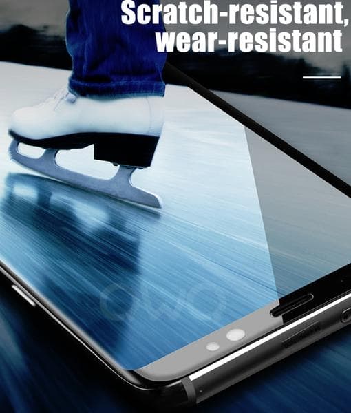 Härdat glas 10 D för Samsung S8 plus
