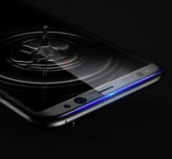 Härdat glas 10 D för Samsung S8 plus