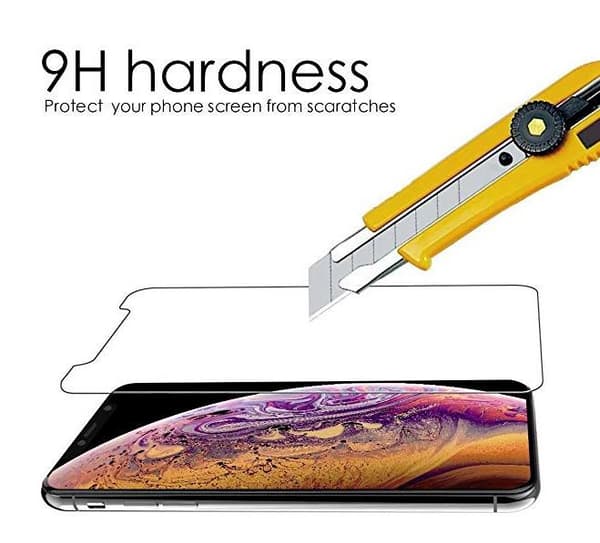 2 st härdat glas för iphone 6/6s 2.5D