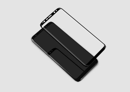 Härdat glas 10 D för Samsung S8 plus