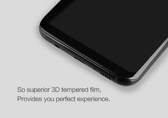 Härdat glas 10 D för Samsung S8 plus