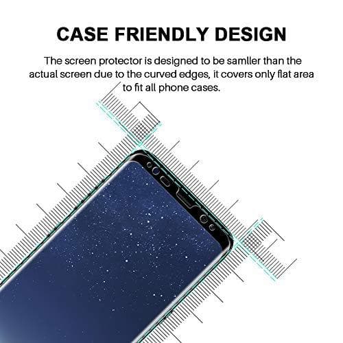 heltäckande skärmskydd för Samsung Galaxy S8