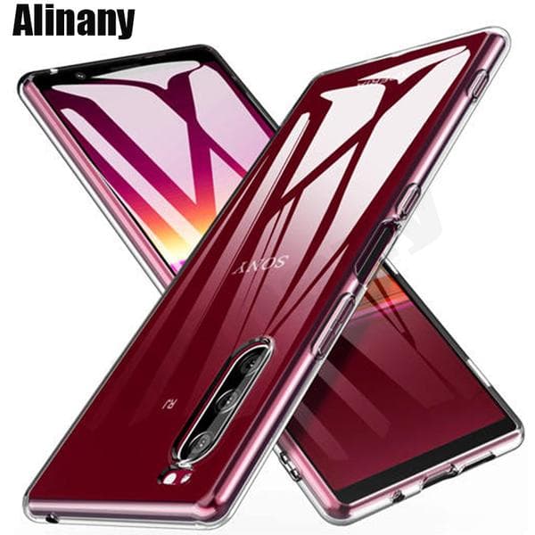 mjuk silkon fodral för Sony Xperia 5