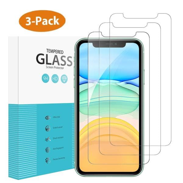 3 st Härdat glas för iphone Xs Max