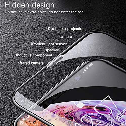 4 st 20D hög kvalitet härdat plexiglas för iphone 11pro max svart