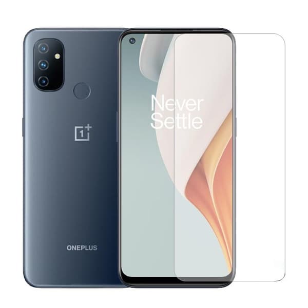 2-Pak OnePlus Nord N100 Skærmbeskytter i Hærdet Glas 0,3mm
