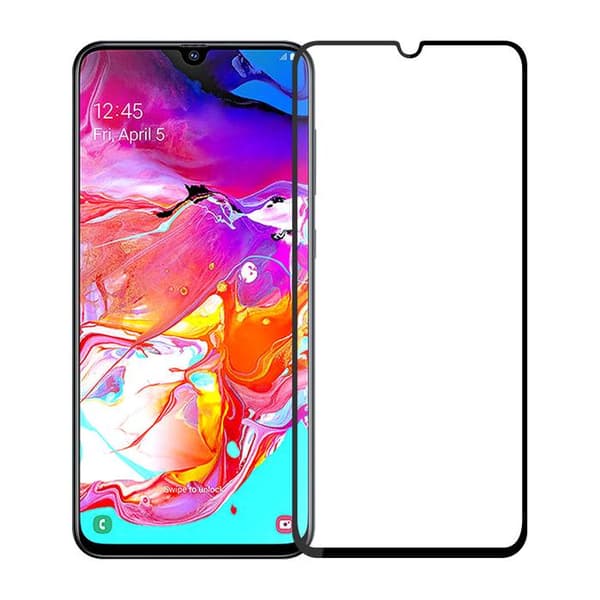 2st Skärmskydd (nano) Galaxy A70 Caisles Svart