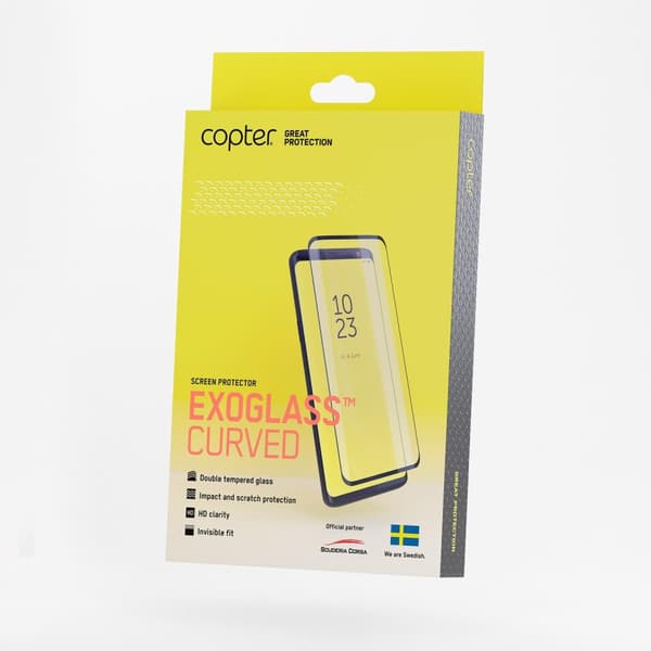 Copter Exoglass Samsung Galaxy A42 Curved Frame Black