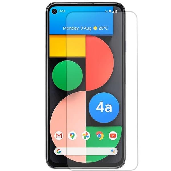 Google Pixel 4a 5G Skærmbeskytter i Hærdet Glas 0,3mm