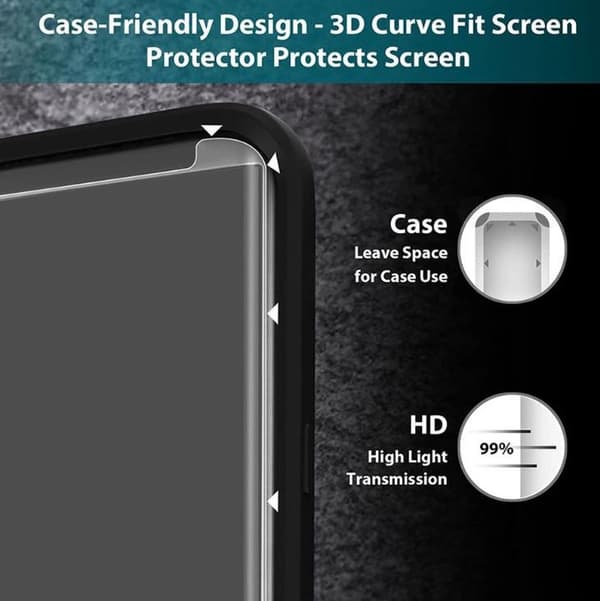 Samsung Galaxy S8+ Skärmskydd CASE-Friendly HeliGuard ORIGINAL