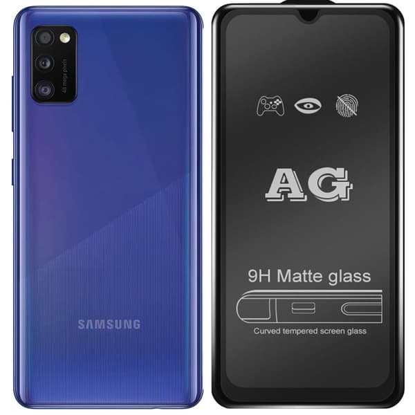 Galaxy A41 2.5D Anti-Fingerprints Skärmskydd 0,3mm