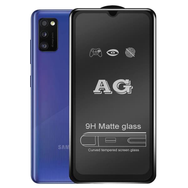Galaxy A41 2.5D Anti-Fingerprints Skärmskydd 0,3mm