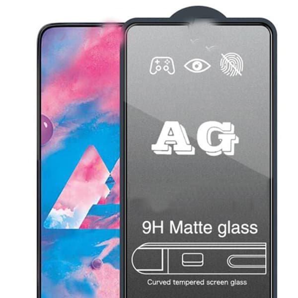 Galaxy A80 2.5D Anti-Fingerprints Skärmskydd 0,3mm
