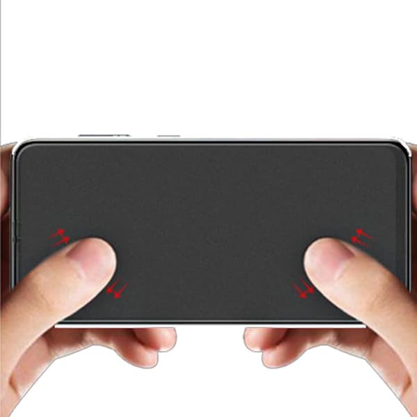 Galaxy A80 2.5D Anti-Fingerprints Skärmskydd 0,3mm