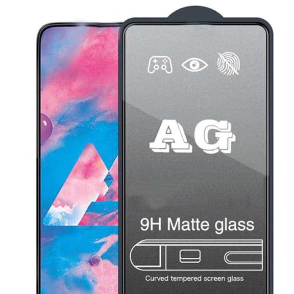 Galaxy A21s 2.5D Anti-Fingerprints Skärmskydd 0,3mm