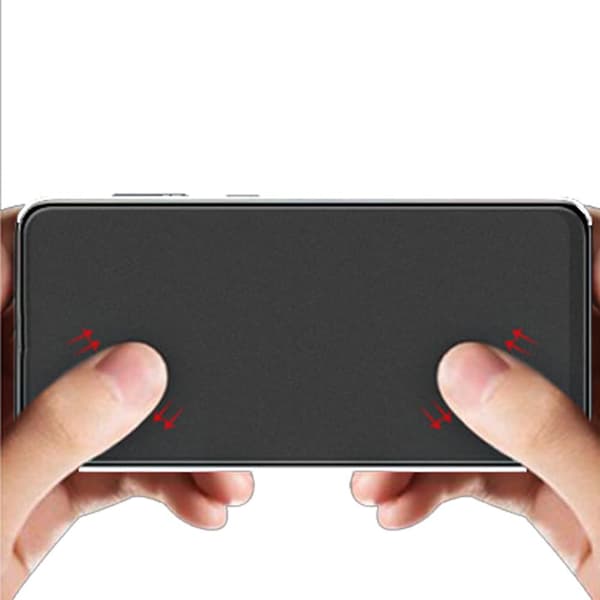 Galaxy A21s 2.5D Anti-Fingerprints Skärmskydd 0,3mm