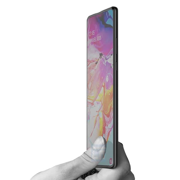 Galaxy A21s 2.5D Anti-Fingerprints Skärmskydd 0,3mm