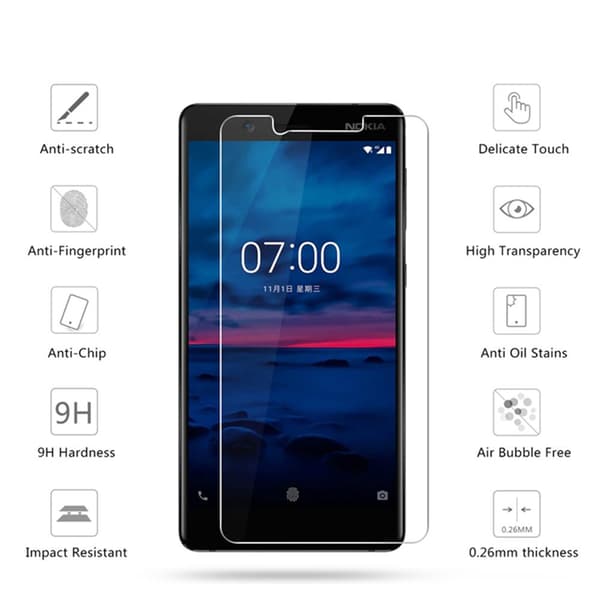 Sk�rmskydd Standard 0,3mm Nokia 3.1 Plus