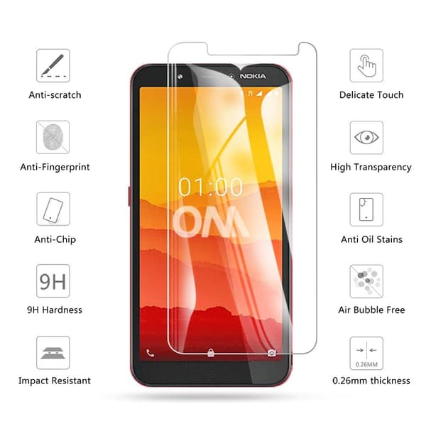 Sk�rmskydd Standard 0,3mm Nokia 3.1 Plus