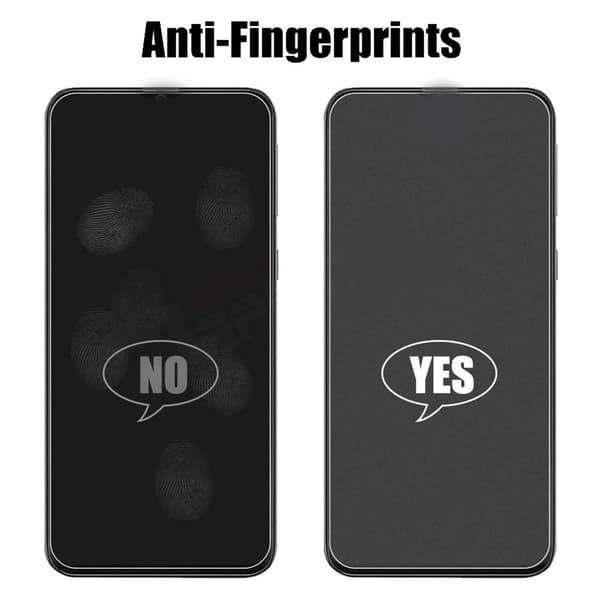Galaxy A80 Anti-Fingerprints Skärmskydd 0,3mm
